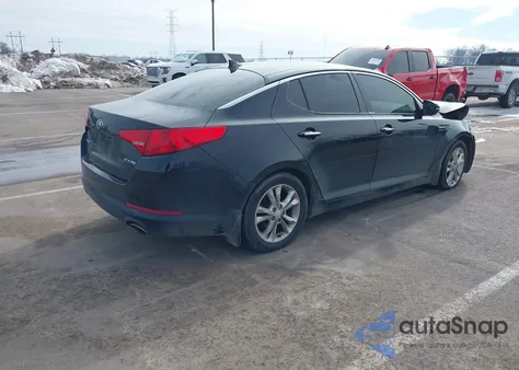 2013 Kia Optima Ex z USA, uszkodzony, nr VIN 5XXGN4A78DG117042